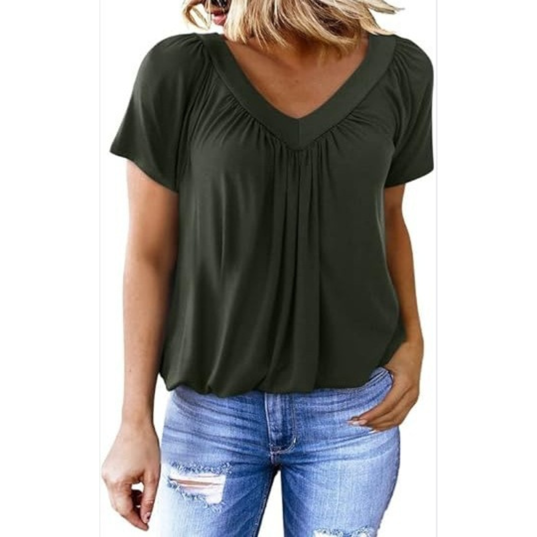 KENNEDY | Top Casual con Escote en V