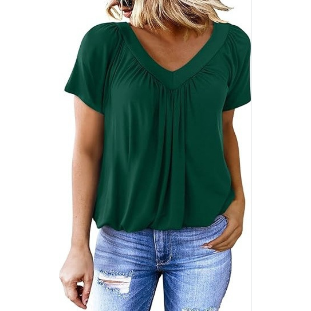 KENNEDY | Top Casual con Escote en V