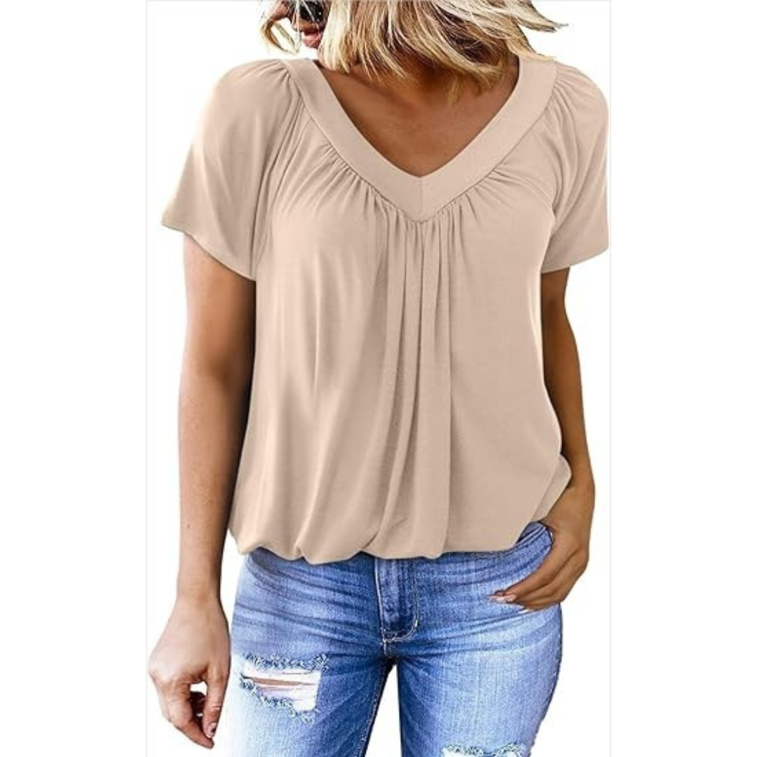 KENNEDY | Top Casual con Escote en V