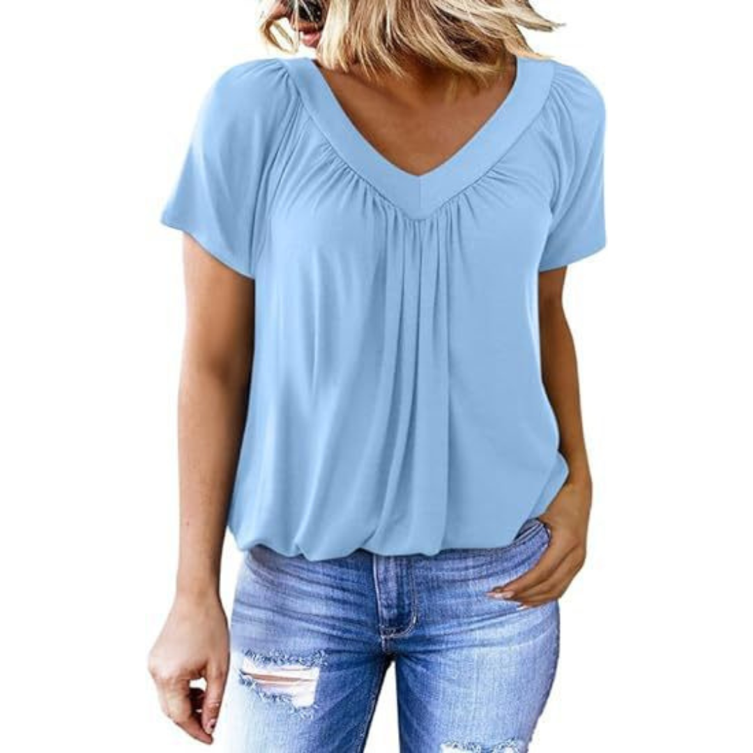 KENNEDY | Top Casual con Escote en V