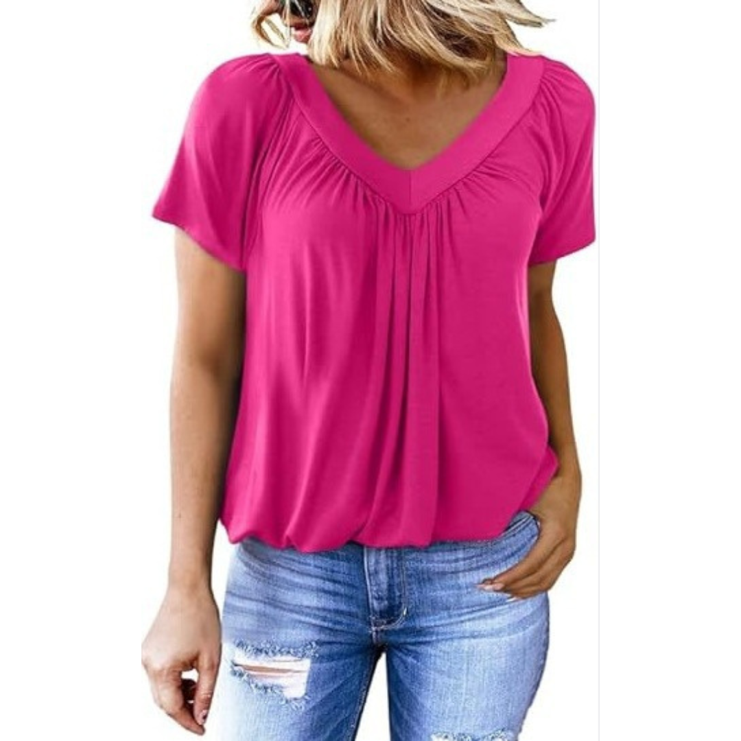 KENNEDY | Top Casual con Escote en V