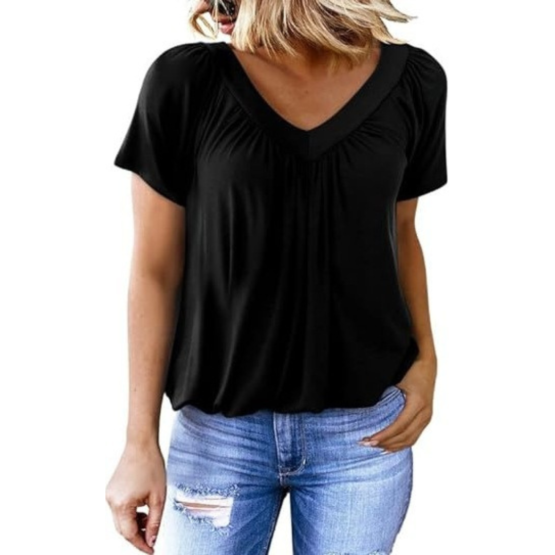 KENNEDY | Top Casual con Escote en V