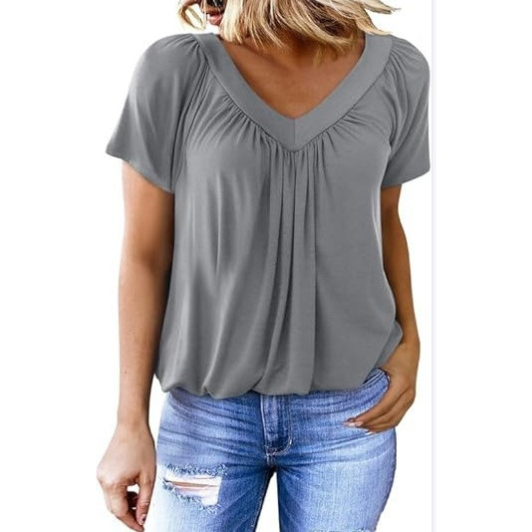 KENNEDY | Top Casual con Escote en V