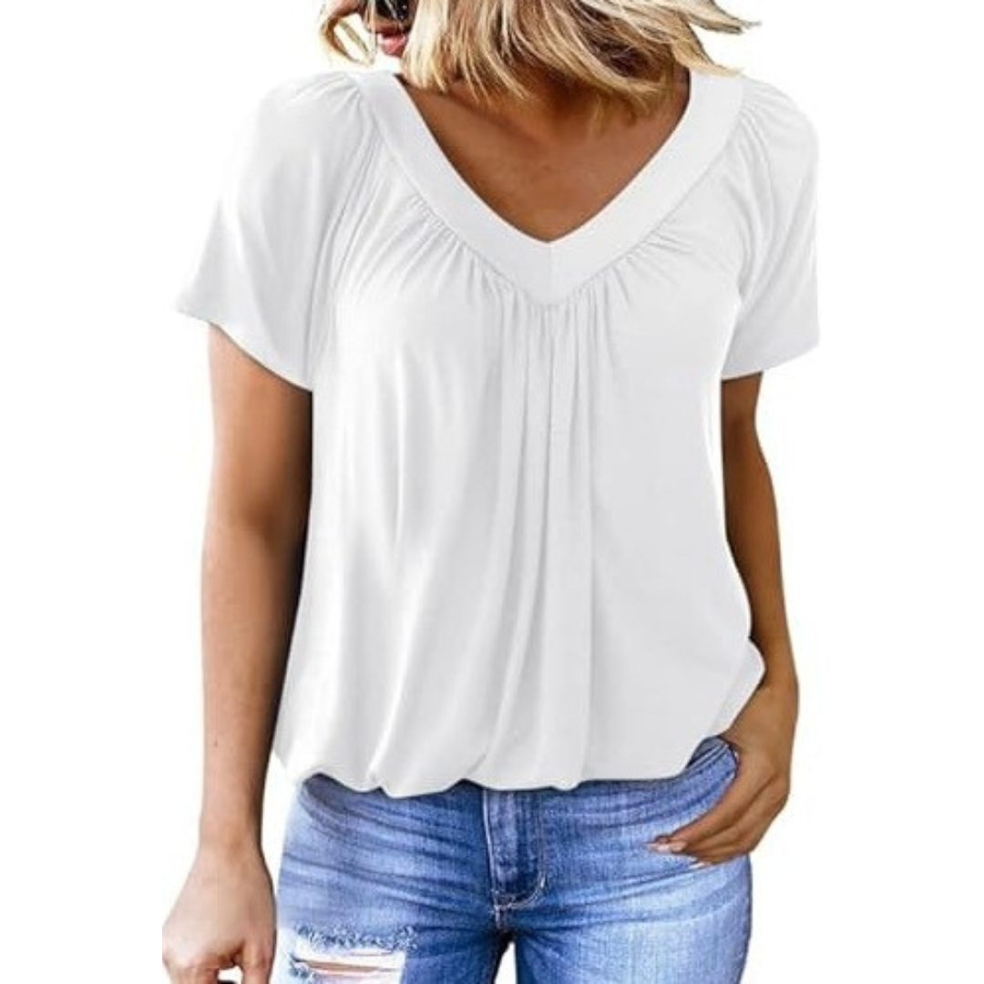 KENNEDY | Top Casual con Escote en V