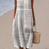 Rina™ Vestido Midi Impreso