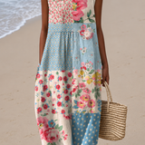 Vestido Midi Patchwork Anna™