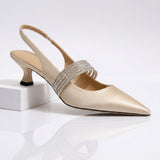 Harlow | Tacones de Gato de Cristal