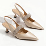 Harlow | Tacones de Gato de Cristal