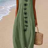 Cheryl - Vestido Casual Sin Mangas para Mujeres