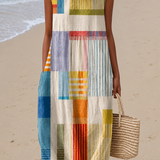 Vestido Midi Geométrico Eve™