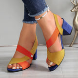 Lucia™ | Tacones de Bloque de Confort Ortopédico
