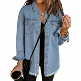 Everly | Chaqueta de Denim Clásica para el Día a Día