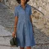 Emma | Vestido de Denim Diario