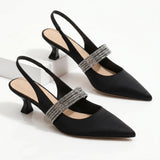 Harlow | Tacones de Gato de Cristal