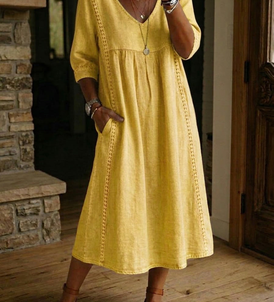 Martha | Vestido Maxi Casual Cómodo