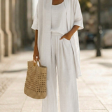Isa | Conjunto de Tres Piezas Elegante y Sin Esfuerzo