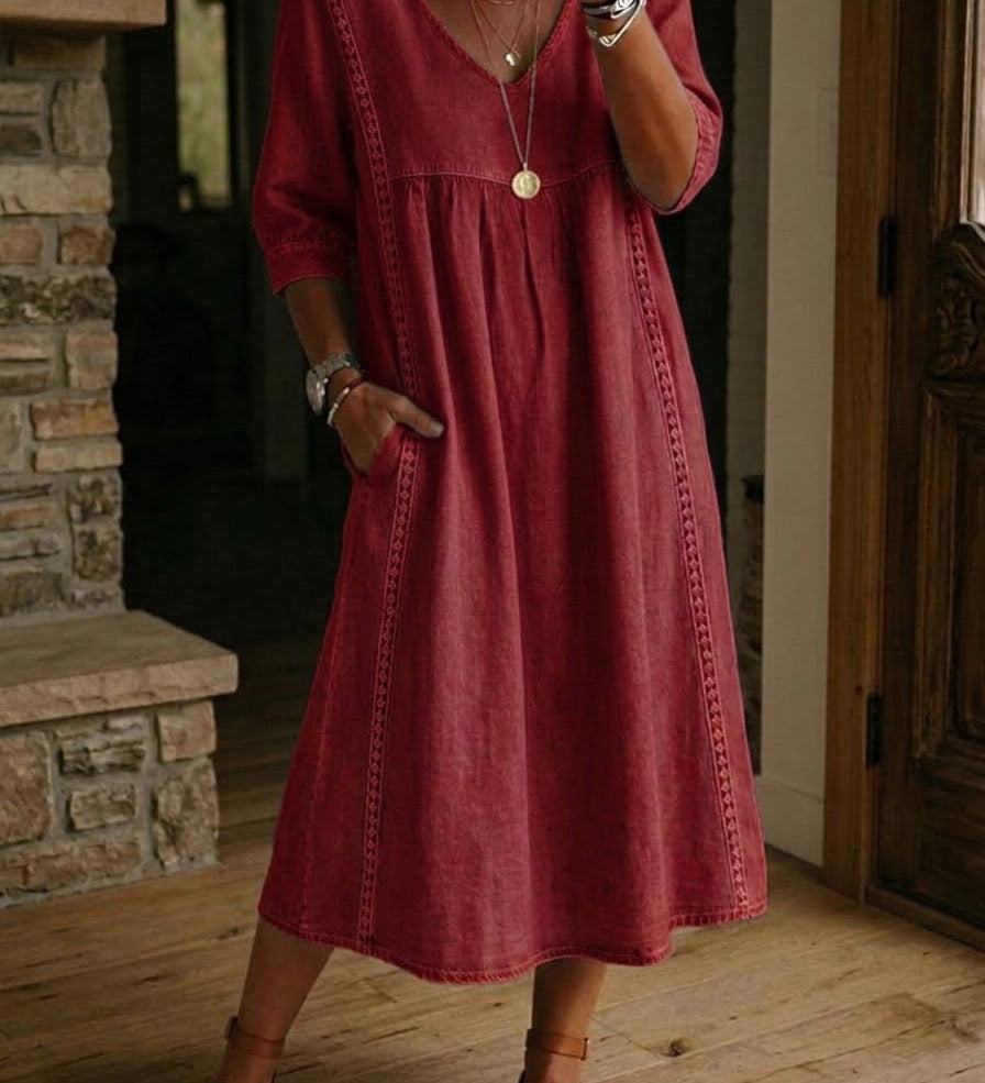 Martha | Vestido Maxi Casual Cómodo