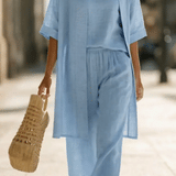 Isa | Conjunto de Tres Piezas Elegante y Sin Esfuerzo