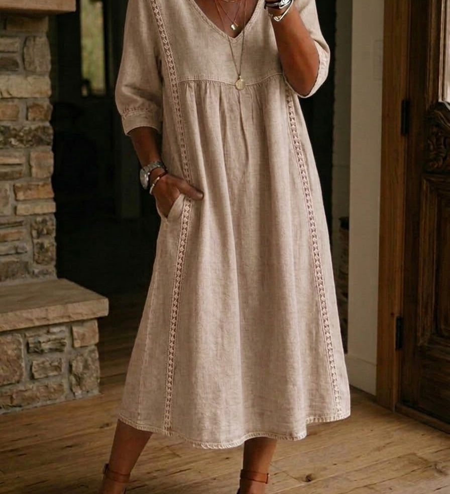Martha | Vestido Maxi Casual Cómodo